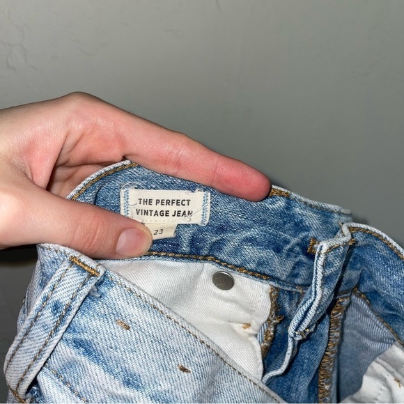 Madewell The Perfect Vintage Fitzgerald High Rise Mom Jeans - Picture 8 of 10